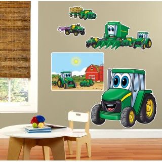 Johnny Tractor Giant Wall Decals