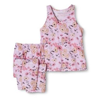 Of The Moment Womens Pajama Set   Pink Floral L