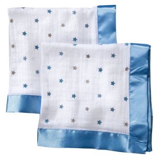 aden + anais blue luke security blankets