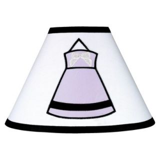 Sweet Jojo Designs Princess Lamp Shade   Purple