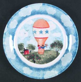 Nikko Remember When Salad/Dessert Plate, Fine China Dinnerware   Various Scenes,