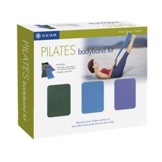 Gaiam Pilates Body Band Workout Kit
