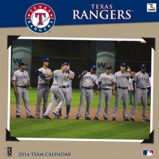 2014 Texas Rangers Wall Calendar