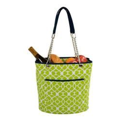 Picnic At Ascot Insulated Cooler Tote Trellis Green