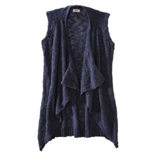 Mossimo Supply Co. Juniors Knit Vest   Navy S(3 5)