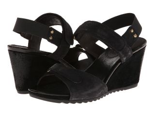 Geox D Alias Womens Wedge Shoes (Black)