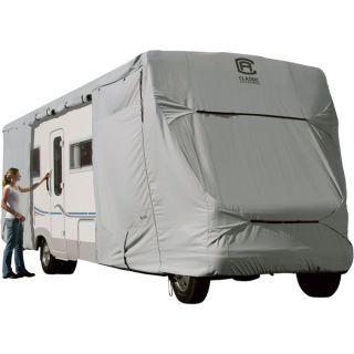 Classic Accessories Permapro Class C RV Cover   Gray, Fits 20ft. to 23ft. RVs
