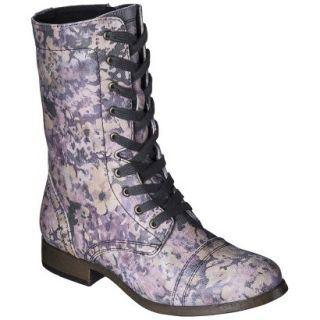 Womens Mossimo Supply Co. Khalea Combat Boots   Multicolor 7