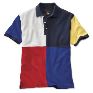 Colorblock Short sleeved Polo