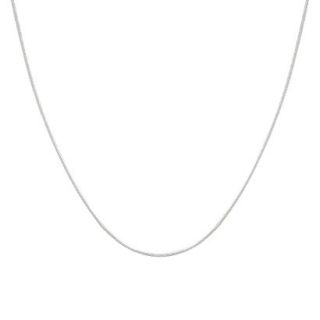 Silver 16 Snake Chain Necklace