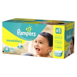 Pampers Swaddlers Diapers Giant Pack   Size 4 (104 Count)