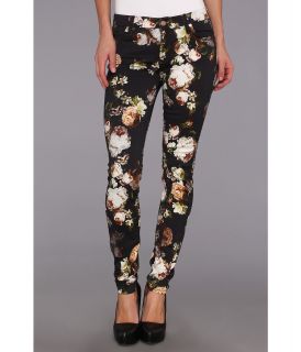 7 For All Mankind The Skinny w/ Contoured Waistband in Night Time Floral Womens Jeans (Multi)