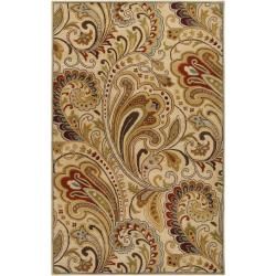 Hand tufted Beloit Ivory Wool Rug (2 X 3)