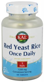 Kal   Red Yeast Rice Once Daily   60 Tablets