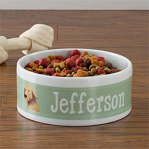 Personalized Large Dog Food Bowls   Dog Breeds