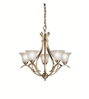 Dover 5 Light Chandeliers in Antique Brass 2020AB
