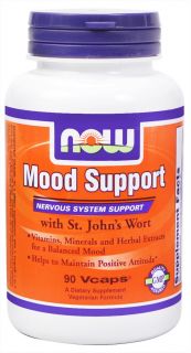 NOW Foods   Mood Support with Saint Johns Wort   90 Vegetarian Capsules