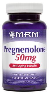 MRM   Pregnenolone 50 mg.   60 Vegetarian Capsules