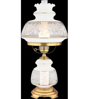 Satin Lace 1 Light Table Lamps in Gold Polished Flem SL703G