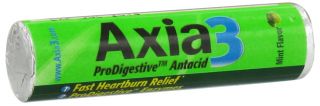 Axia3   ProDigestive Antacid Fast Heartburn Relief Mint Flavor   12 Chewable Tablets DAILY DEAL