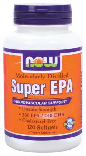 NOW Foods   Super EPA Double Strength   120 Softgels