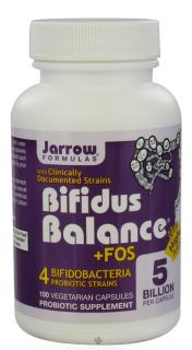 Jarrow Formulas   Bifidus Balance + FOS   100 Vegetarian Capsules