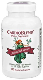 Vitanica   CardioBlend Cardiovascular Support   120 Vegetarian Capsules