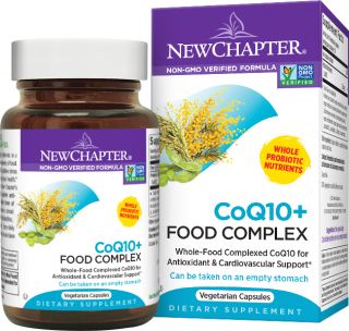 New Chapter   Organics CoQ10+ Food Complex   60 Vegetarian Capsules