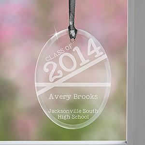 Personalized Graduation Christmas Ornaments   Class Of