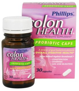 Bayer Healthcare   Phillips Colon Health Probiotic Caps   30 Capsules