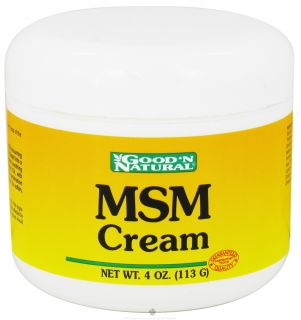 Good N Natural   MSM Cream   4 oz.