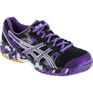 ASICS GEL 1140V ASICS Womens Indoor, Squash, Racquetball Shoes Black/Grape/Sil