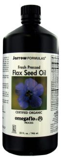 Jarrow Formulas   Flax Seed Oil Fresh Pressed Organic   32 oz.
