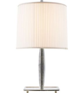 Barbara Barry Socialite 1 Light Table Lamps in Polished Silver BBL3010PS S