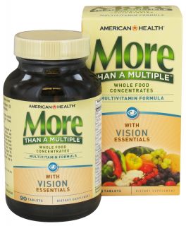 American Health   More Than A Multiple with Vision Essentials   90 Tablets