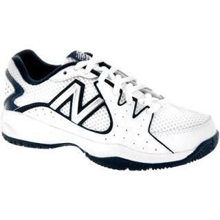 New Balance 786 White/Navy Boys New Balance Junior Tennis Shoes