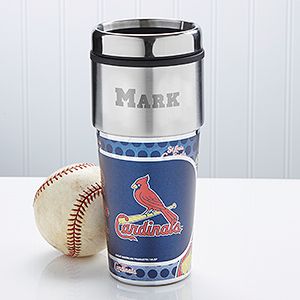 St Louis Cardinals Personalized Travel Mug