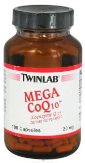 Twinlab   CoEnzyme Q 10 (Co Q 10) Mega 30 mg.   100 Capsules