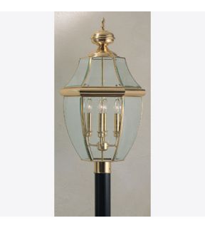 Newbury 4 Light Post Lights & Accessories in Polished Brass NY9045B
