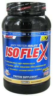 AllMax Nutrition   Isoflex Whey Protein Isolate Vanilla   2 lbs.