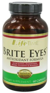 LifeTime Vitamins   Brite Eyes Eye Health Formula   60 Capsules