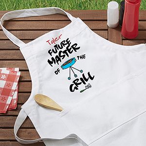Future Master of the Grill Kids Personalized BBQ Apron