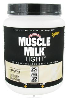 Cytosport   Muscle Milk Light Lower Calorie Lean Muscle Protein Cake Batter   1.65 lbs.