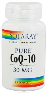 Solaray   Pure CoQ 10 30 mg.   60 Capsules