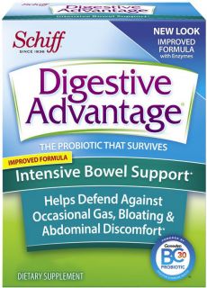 Schiff   Digestive Advantage Intensive Bowel Support   96 Capsules