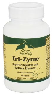 EuroPharma   Terry Naturally Tri Zyme   60 Tablets Formerly Maximum Strength Pancreatin