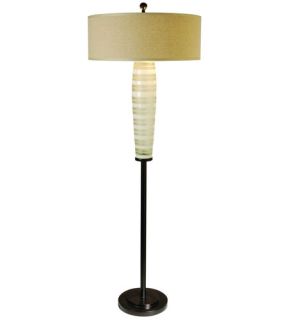 Prestige 2 Light Floor Lamps in Ebony Lacquer TF7728