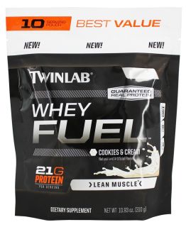 Twinlab   Whey Fuel Pouch Cookies & Cream   10.93 oz.