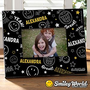 Personalized Smiley Face Picture Frames