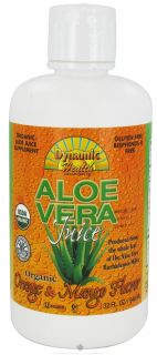 Dynamic Health   Aloe Vera Juice Orange Mango   32 oz.